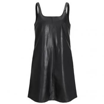 Nero Stella JJXX Vestito in Similpelle Regular Fit