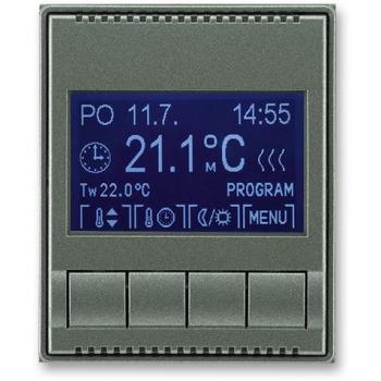 Termostat Time antracitový s programováním