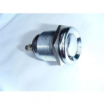 Pearl PWN955 Horn/Starter Button Stainless Steel Self‑Returning Fits 19mm Hole