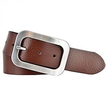 Vanzetti Leder-Gürtel Classic Edition Braun, 105 cm