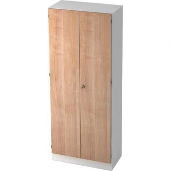 Office Pro Signa 5OH K6100 SG Bianco-Noce, Manopola e Chiusura a Chiave