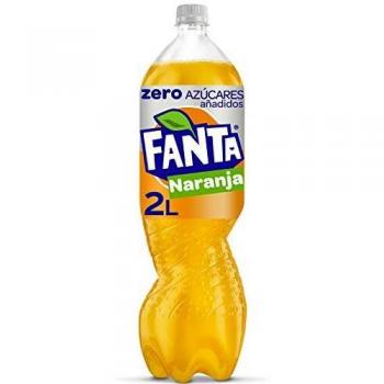 Fanta Zero Orange Soft Drink 2L