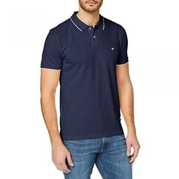 Polo para Hombre Wrangler Pique, Azul (Navy 114), XXX-Large
