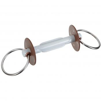 Hard 7.5 cm Ring Snaffle, Butterfly‑Bar Design – 130 mm