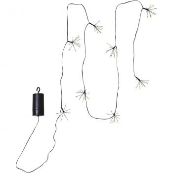 Flower LED String Lights with Dew Drops