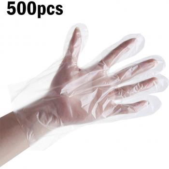 500PCS Restaurant Plastic Gloves for BBQ