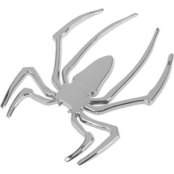 Adorno de Araña Cromado para Coche Traesio