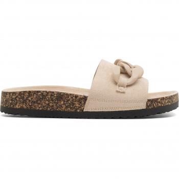 Pantoletten von DeeZee in Beige WSLS19-20