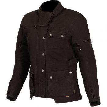 Merlin Mahala D3O Explorer Giacca moto tessile femminile Nero M