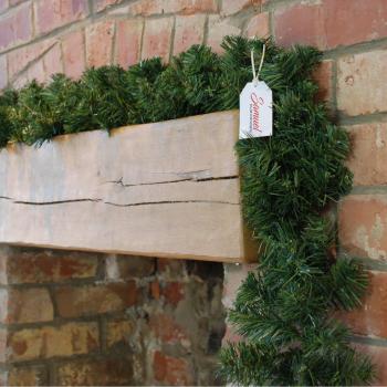 270cm Plain Green Imperial Pine Christmas Garland