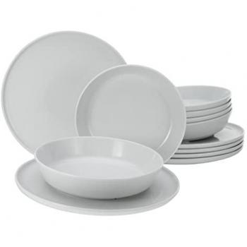 CreaTable, Set di Stoviglie 12 Pezzi Collezione Chef