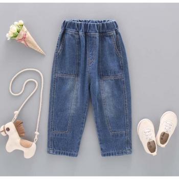 Pantalon Denim Patchwork pour Bébés