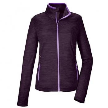 Killtec Fleecejacke KOS 17 WMN FLX JCKT DUNKELAUBERGINE