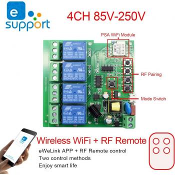 EWeLink 10A Wireless Switch Module 1CH/4CH