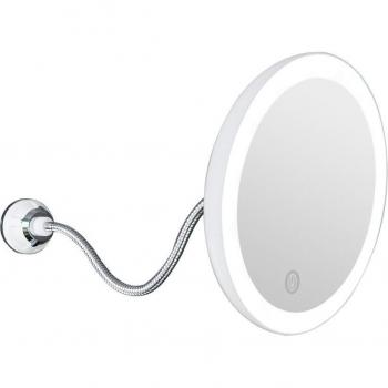 360 Rotation 10X LED Makeup Mirror with Suction Cup