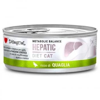 Disugual Dieta Hepática de Codorniz para Gatos 85 Gr