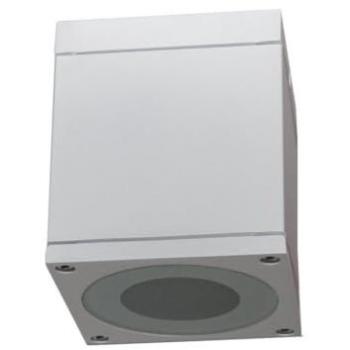 Lampada Soffitto LED GU10 Quadrata Impermeabile IP65 Bianco