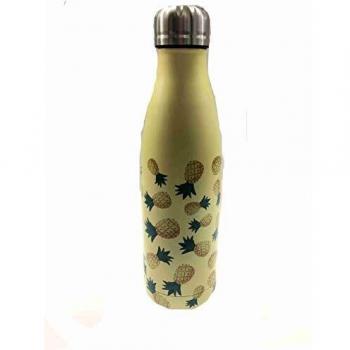 Botella Idrink 500 ml amarilla con piña