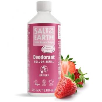 Salt of the Earth Deodorant Roll-on Vervangingsstick – Zoete Aardbei