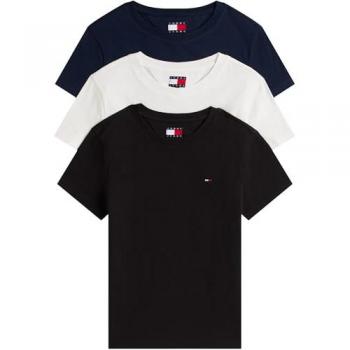 Camisetas de algodón Tommy Jeans para mujer