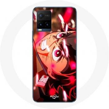 Angry Tanjiro Case for Vivo Y21s 2021 / Y21 2021