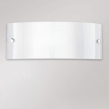 Michela Light: Applique in Vetro e Metallo Cromato
