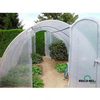 Serre 4,50 x 6 m 2 portes tube 32 mm film 2*180 µ
