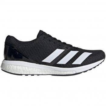 Adidas Adizero Boston 8 Women's Black Running Shoes, Size 40 2/3 (DE)