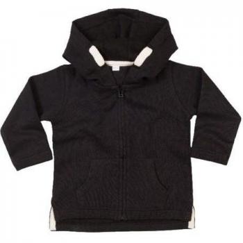 Vêtement hoodie bébé Babybugz zip complet 6-12