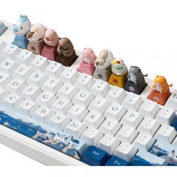 Akko Zoom Artisan Cherry MX Personality Keycaps – 9‑Pack