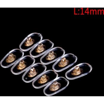 5 paires de supports pour lunettes en silicone
