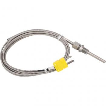 Capteur de Température Thermocouple K 1/8 NPT 80 mm