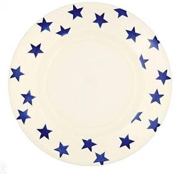 Handpainted Blue Star Plate by Emma Bridgewater