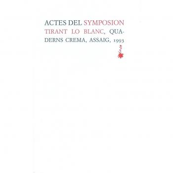 Actes del Symposion Tirant lo Blanch