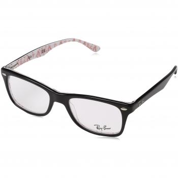 Ray‑Ban Modell RX5228 5014 – Texturiertes schwarzes Rahmen