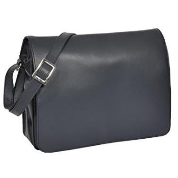 Women's Medium Navy Authentic Leather Carryall (House of Leather, PR)
