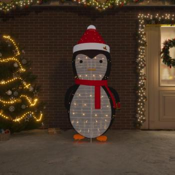 Décoration de fête pingouin à LED 180 cm