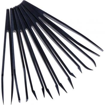 8pcs PCB Repair Tweezers Kit with Anti-static Features