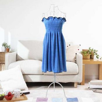 Toalla de playa de microfibra para mujer, falda usable, vestido, 1 pieza
