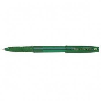Penna a sfera Pilot Supergrip G 1,0mm verde con cappuccio