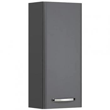 Bad-Hängeschrank Vils ¦ grau ¦ Maße (cm): B: 30 H: 70 T: 20