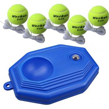3-Ball Tennis Practice Tool with Base