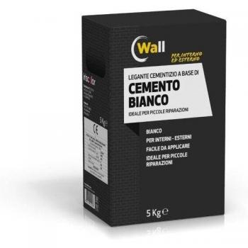 Cemento 5 kg Wall Bianco in Polvere