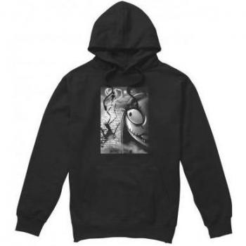 Herren Kapuzenpullover Sally aus Nightmare Before Christmas XXL schwarz