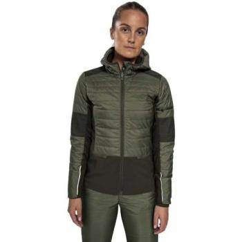 Swix Horizon Damenjacke Länge S – Olivgrün