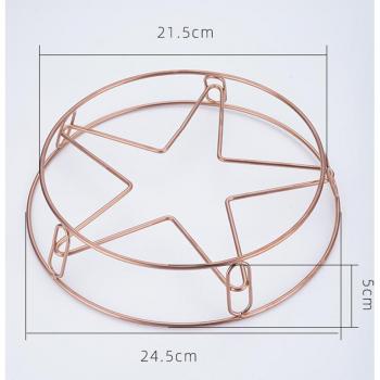 Five-pointed Star Stainless Steel Pot Pad