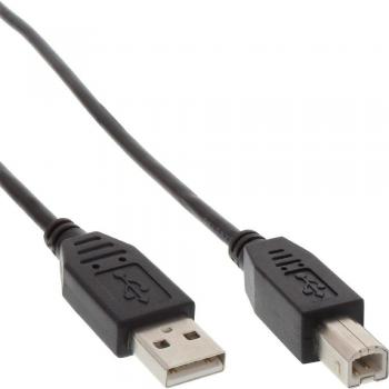 InLine USB 5 m – câble A/B noir