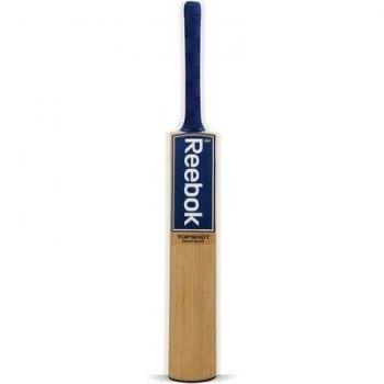 Bate de cricket Willow Reebok TopShot con cobertura integral