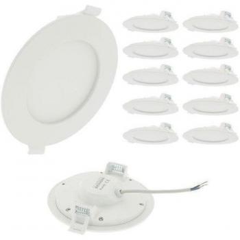 ECLAIRAGE DESIGN 10x LED-Einbaustrahler 5W Warmweiß