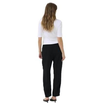 Damenhose Kaffe Sonja Black Loose Fit EU 40